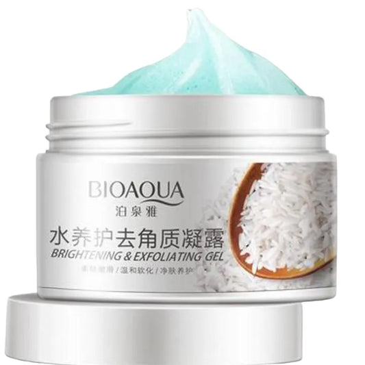 Bioaqua Brightening & Exfoliating Rice Gel Face Scrub 140 g BQY7519