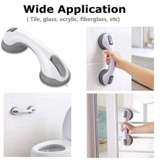 1PC Safety Helping Handle for your Old Parents Anti Slip Support Toilet Bathroom Safety  Grab Bar Vacuum Sucker Handrail Household Suction Cup Bath Rail